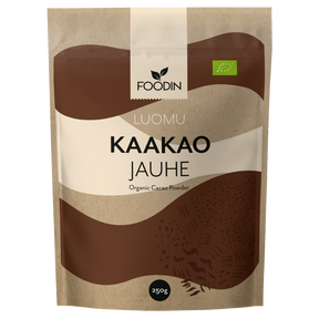 Foodin Luomu Kaakaojauhe 250 g - Sinunapteekki.fi
