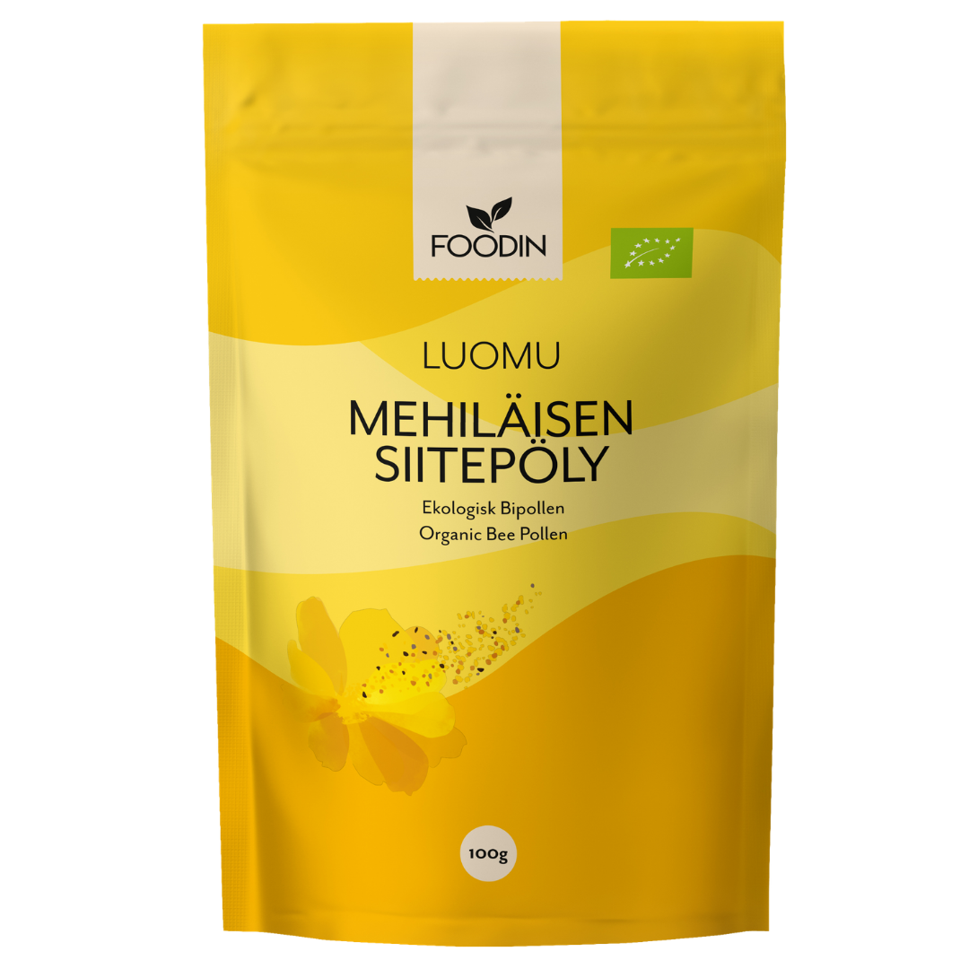 Foodin Mehiläisen siitepöly 100 g - Sinunapteekki.fi