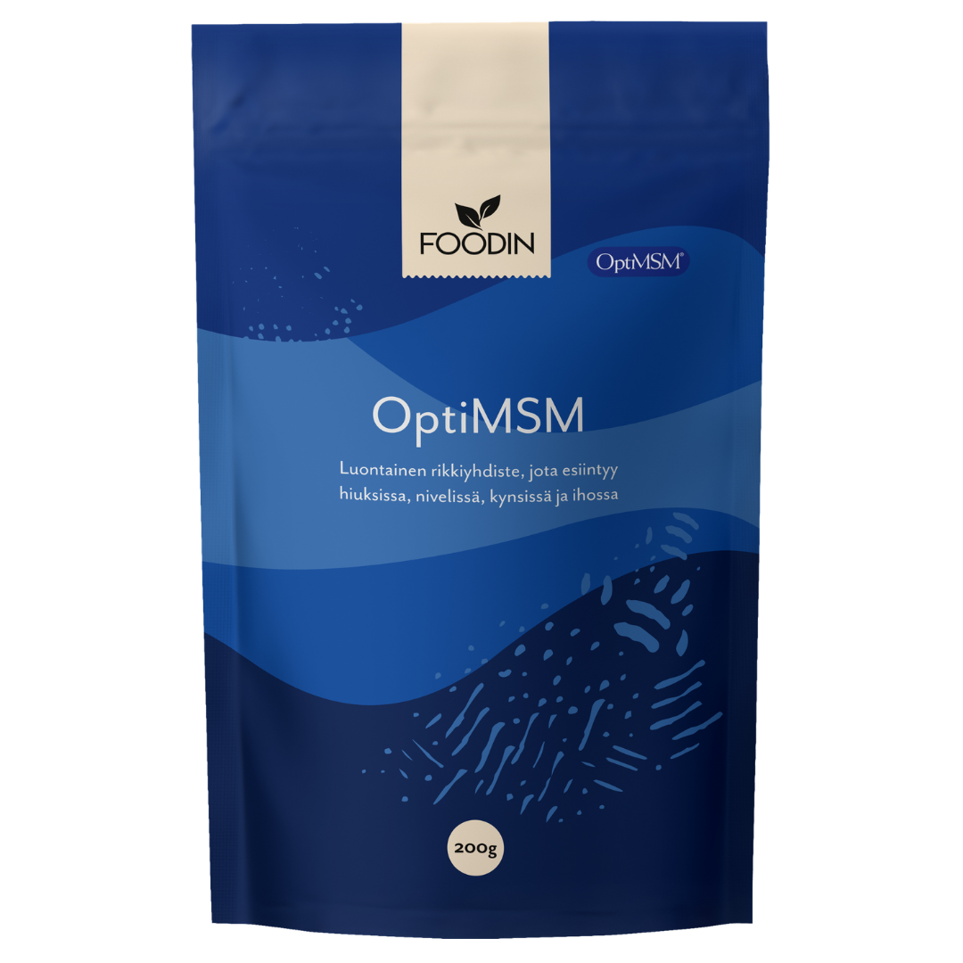 Foodin OptiMSM-hiutale 200 g - Sinunapteekki.fi