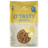 Foodin O'Tasty Granola Lemon Cheesecake - Kauragranola Sitruunajuustokakku 350 g - Sinunapteekki.fi