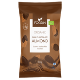 Foodin Raakasuklaa Manteli Luomu 60 g - Sinunapteekki.fi