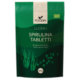 Foodin Spirulina-tabletti Luomu 300 g - Sinunapteekki.fi