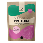 Foodin Supervege Proteiini Mansikka-Valkosuklaa 600 g