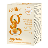 Gefilus Appelsiini maitohappobakteeri purutabletti 30 tabl. - Sinunapteekki.fi