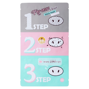 Holika Holika Pig Nose Clear Blackhead 3-step Kit - Mustapäälaastari - Sinunapteekki.fi