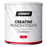 ICONFIT Creatine Monohydrate - Kreatiinimonohydraatti Karpalo 300 g