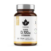 Puhdistamo Super D3-vitamiini 100 µg SÄÄSTÖPAKKAUS 240 kaps. - Sinunapteekki.fi
