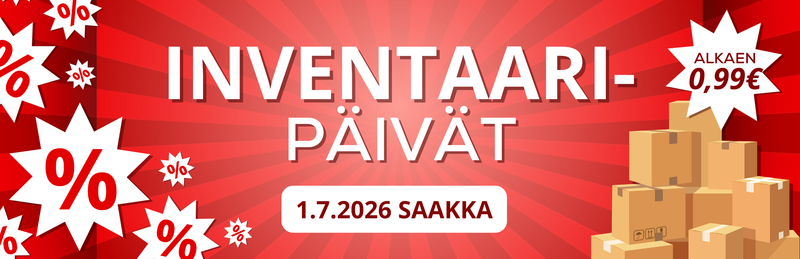 INVENTAARIPÄIVÄT 27.5.-1.7.
