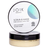 JOIK Organic Scrub & Mask for Hands and Feet - Kuorintanaamio käsille ja jaloille 85 g - Sinunapteekki.fi