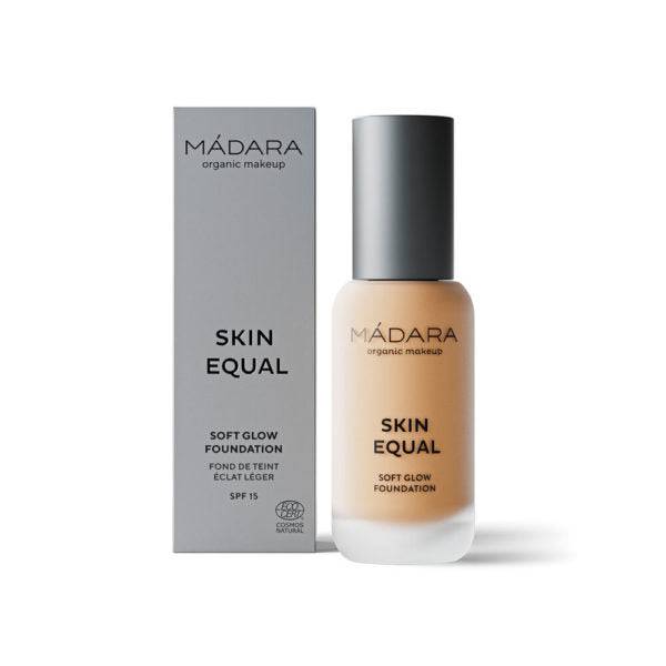 Madara Skin Equal Soft Glow Foundation - Heleyttävä meikkivoide SPF15 Sand 40 - Sinunapteekki.fi