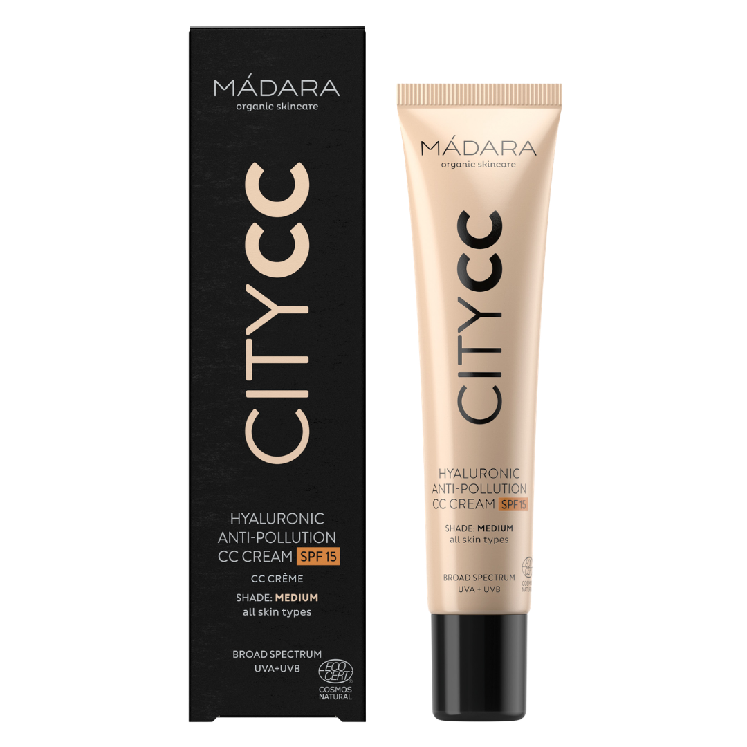 Madara Hyaluronic Anti-Pollution CC Cream SPF15 - Medium - 40 ml - Sinunapteekki.fi