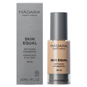 Madara Skin Equal Soft Glow Foundation - Heleyttävä meikkivoide SPF20 Ivory 20 - Sinunapteekki.fi