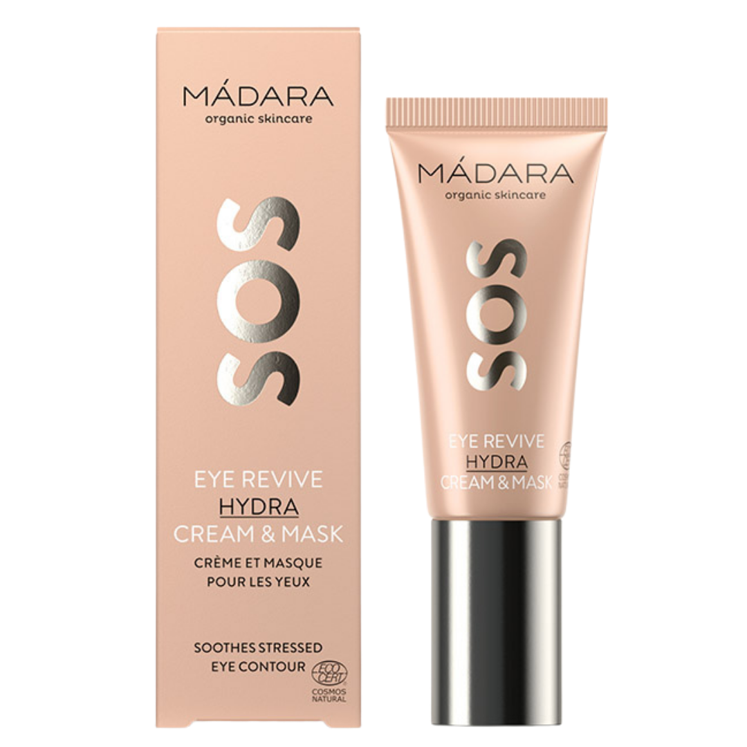 Madara SOS Eye Revive Hydra Cream & Mask - Silmänympärysvoide ja- naamio 20 ml - Sinunapteekki.fi