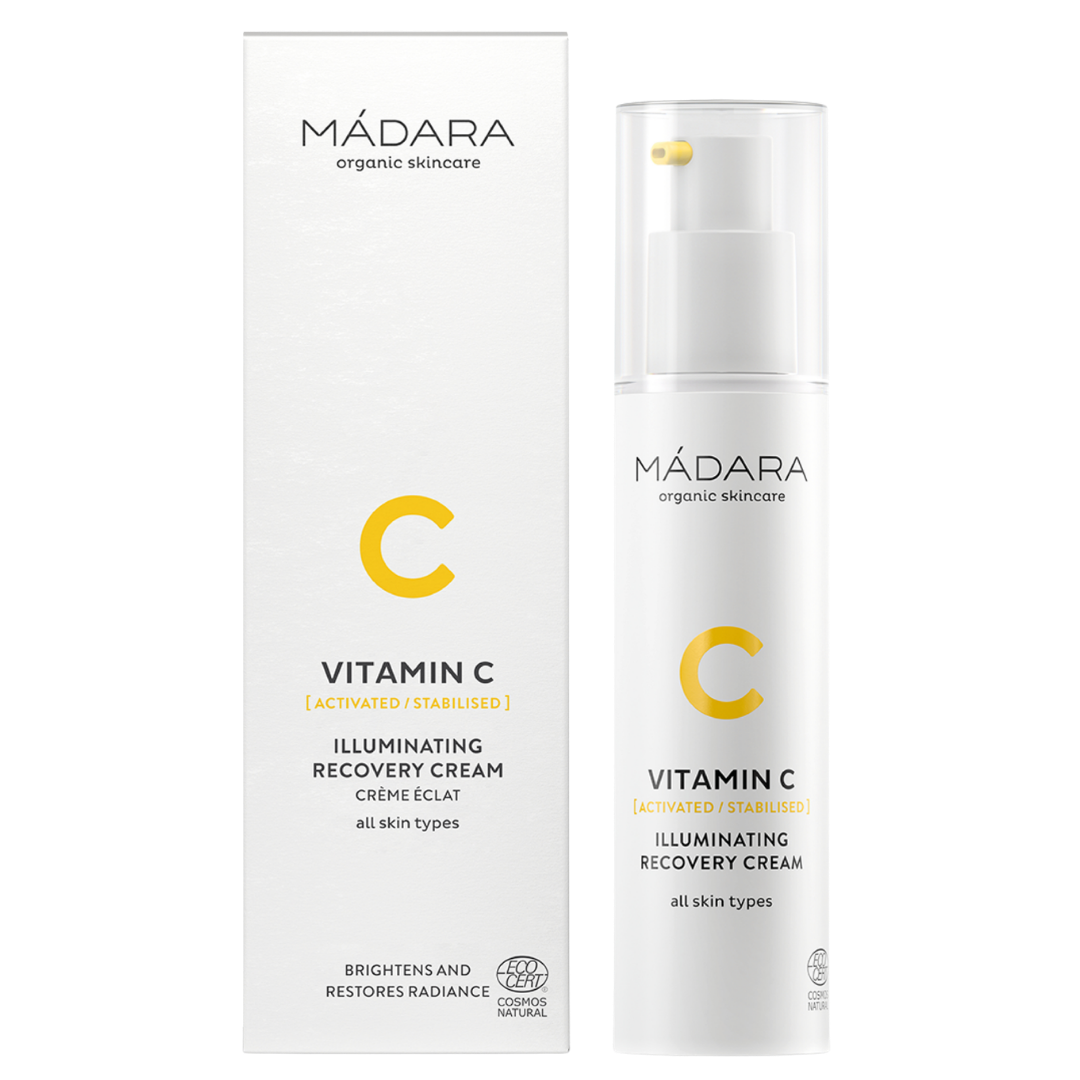 Madara Vitamin C Illuminating Recovery Cream - C-vitamiinivoide 50 ml - Sinunapteekki.fi