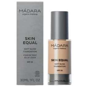 Madara Skin Equal Soft Glow Foundation - Heleyttävä meikkivoide SPF20 Ivory 20