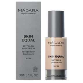 Madara Skin Equal Soft Glow Foundation - Heleyttävä meikkivoide SPF20 Porcelain 10