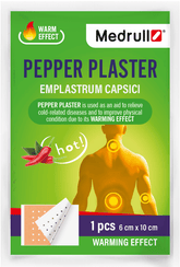 Medrull Pepper Plaster 6 cm x 10 cm - Pippurilaastari 1 kpl - Sinunapteekki.fi