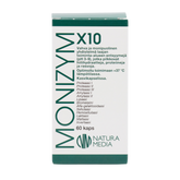 Natura Media Monizym x10 - 60 kaps. - Sinunapteekki.fi