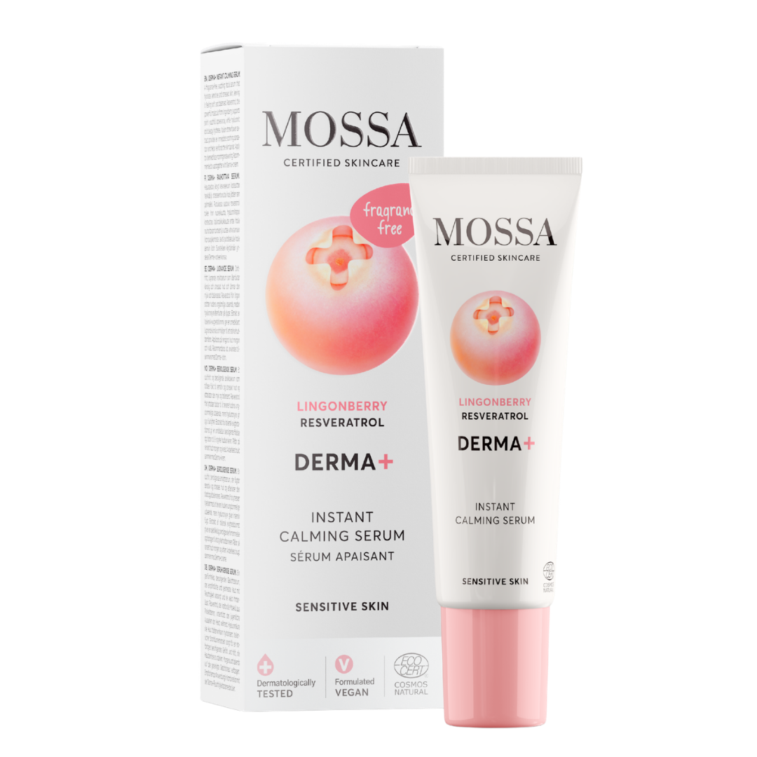Mossa Derma+ Instant Calming Serum - Rauhoittava ja kosteuttaava seerumi  30 ml