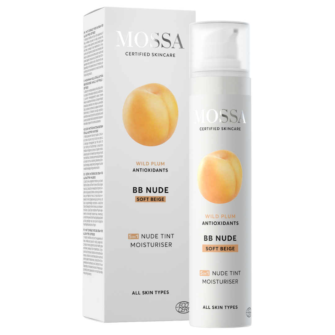 Mossa Skin Perfector 5in1 Nude Tint Moisturiser - Sävyttävä BB-voide Soft Beige 50 ml - Sinunapteekki.fi