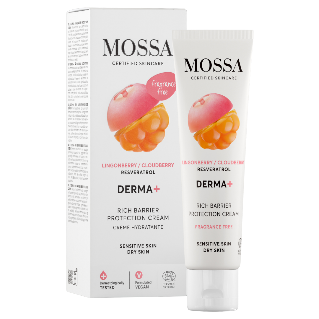 Mossa Derma+ Rich Barrier Protection Cream - Täyteläinen suojavoide 60 ml - Sinunapteekki.fi
