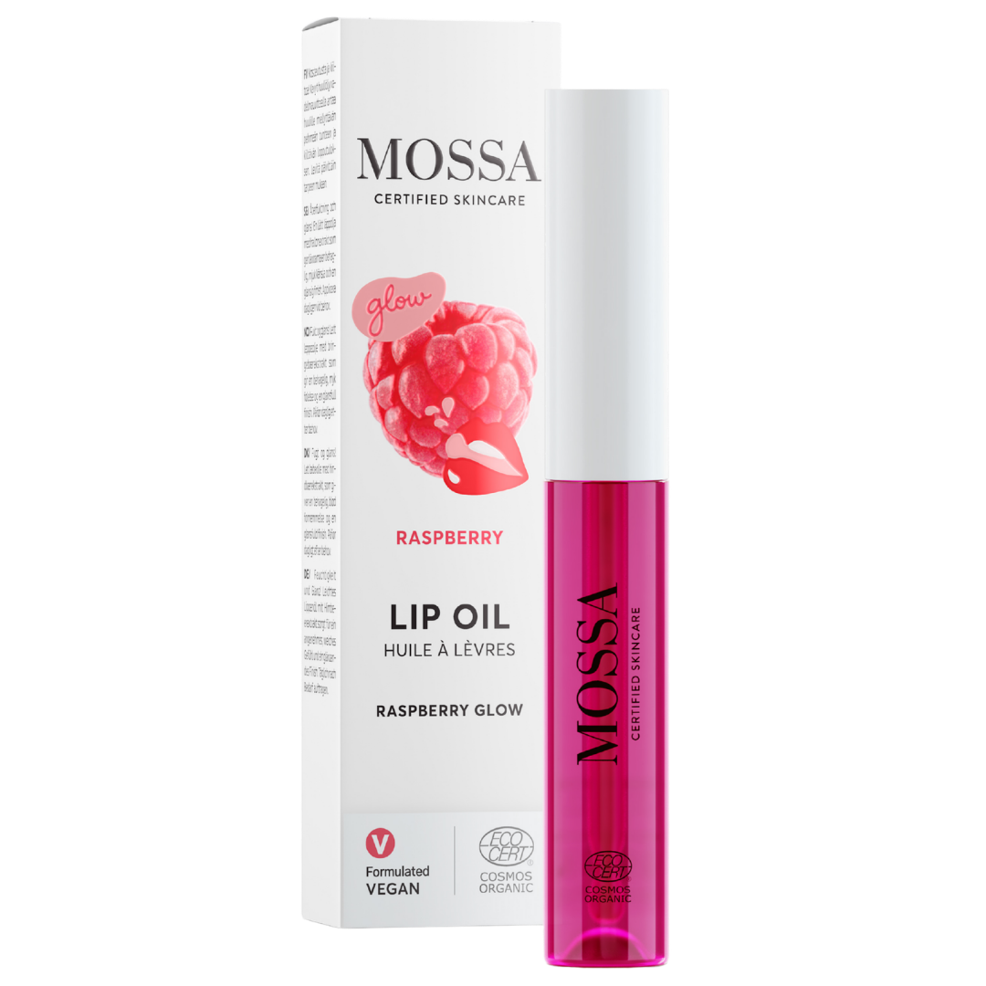 Mossa Glow Raspberry Lip Oil - Huuliöljy 4 ml - Sinunapteekki.fi