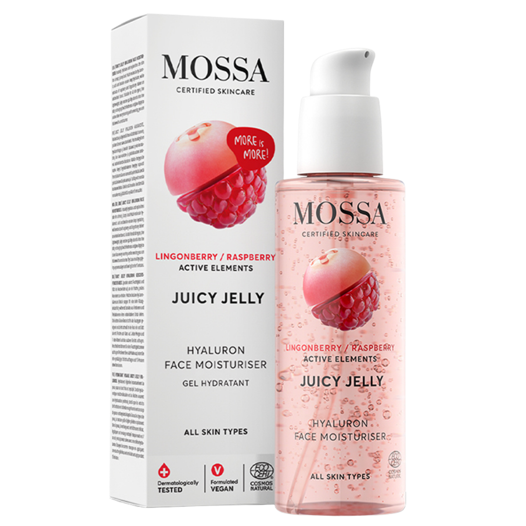 Mossa Juicy Jelly Hyaluron Face Moisturiser - Hyaluronihapposeerumi 100 ml - Sinunapteekki.fi