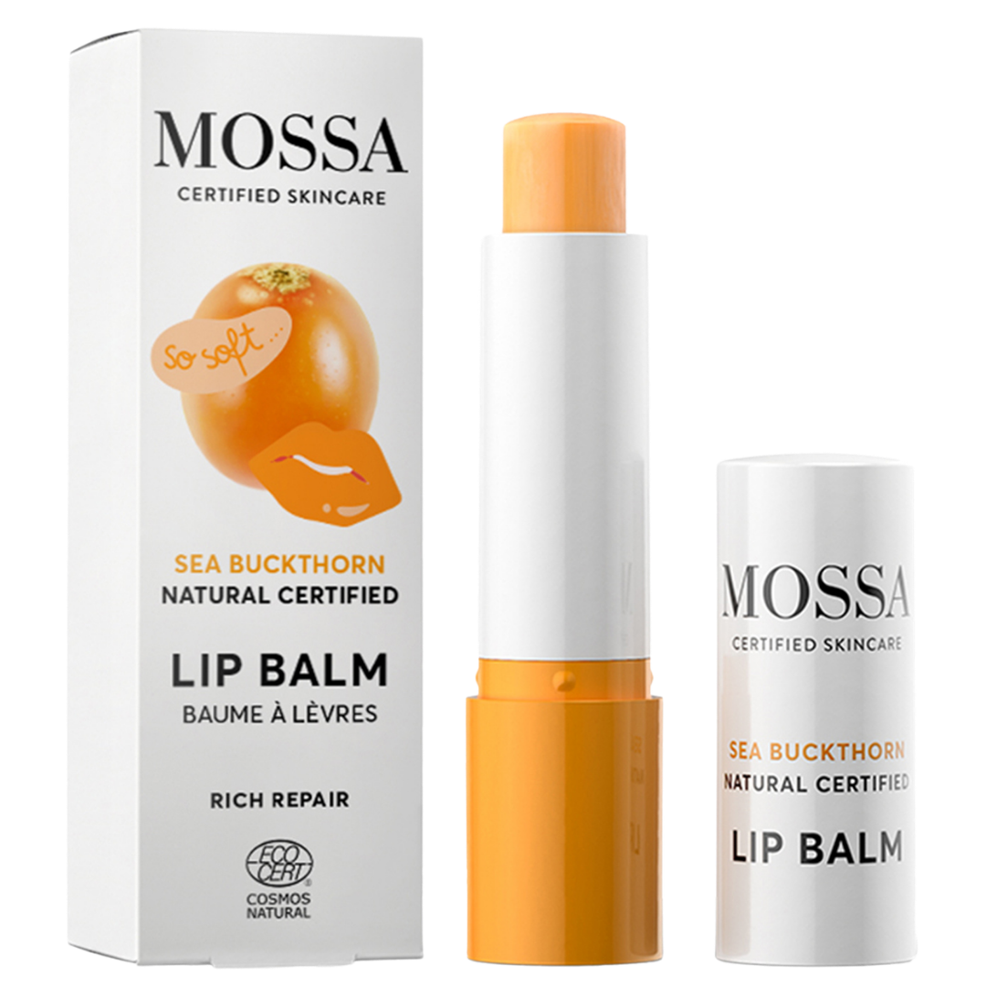 Mossa Rich Repair Sea Buckthorn Lip Balm - Tyrni huulivoide 4,5 g - Sinunapteekki.fi