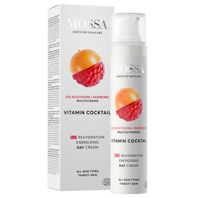 Mossa Vitamin Cocktail Rehydration Energising Päivävoide - Tyrni-vadelma 50 ml - Sinunapteekki.fi