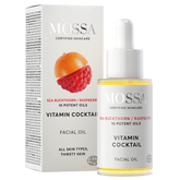 Mossa Vitamin Oil Cocktail kasvoöljy - Tyrni-vadelma 30 ml - Sinunapteekki.fi