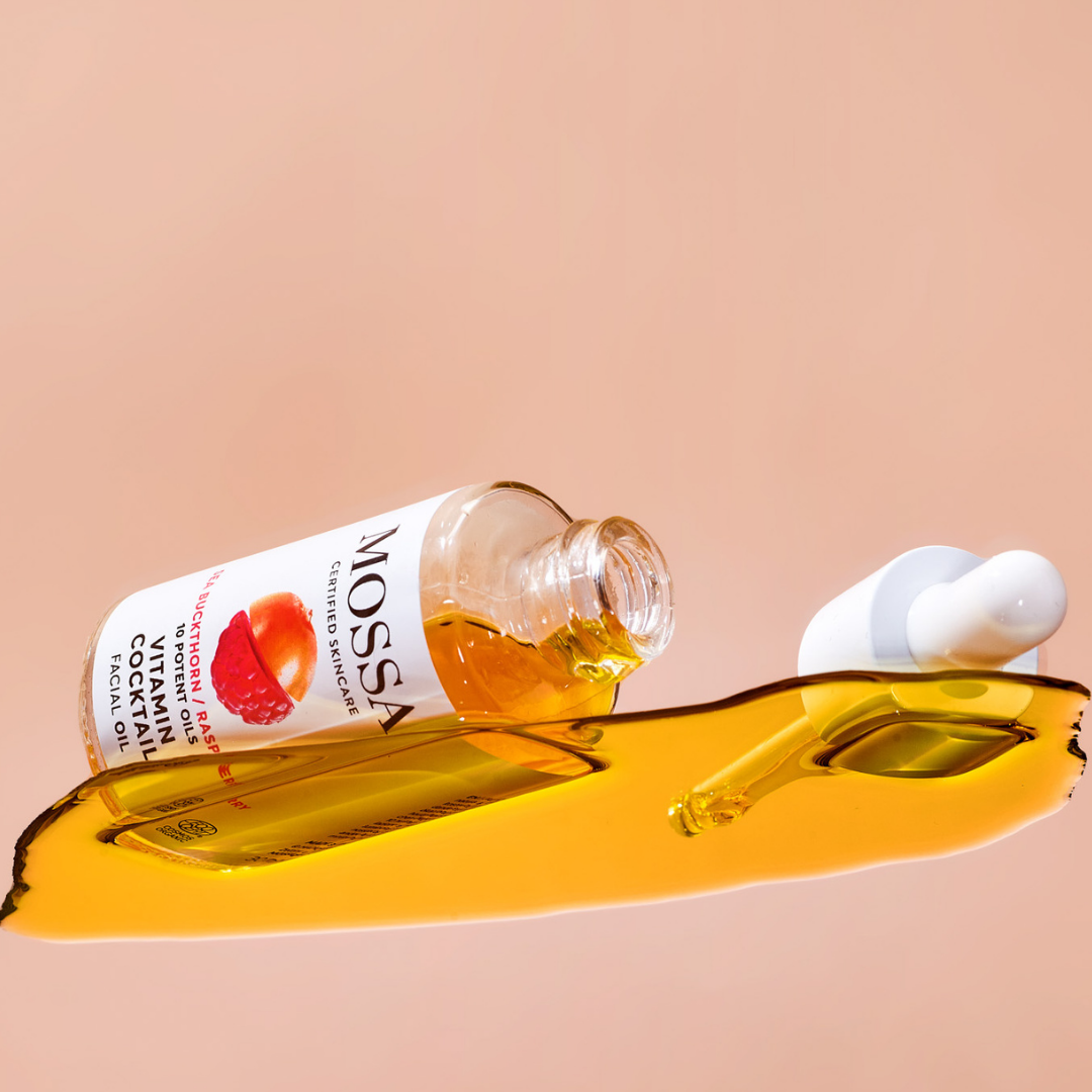 Mossa Vitamin Oil Cocktail kasvoöljy - Tyrni-vadelma 30 ml - Sinunapteekki.fi
