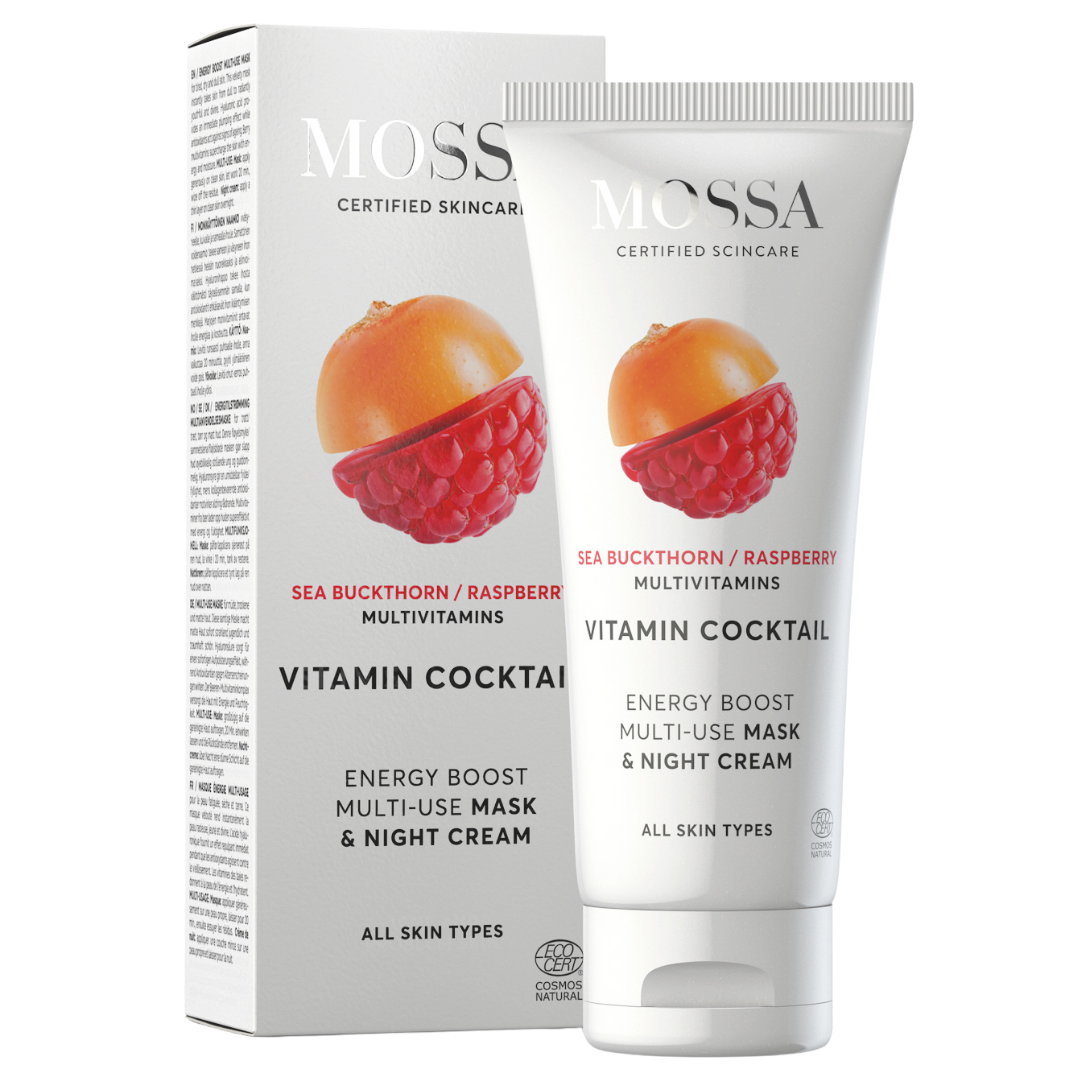 Mossa Vitamin Cocktail Energy Boost Multi-Use - Naamio & yövoide - Sinunapteekki.fi