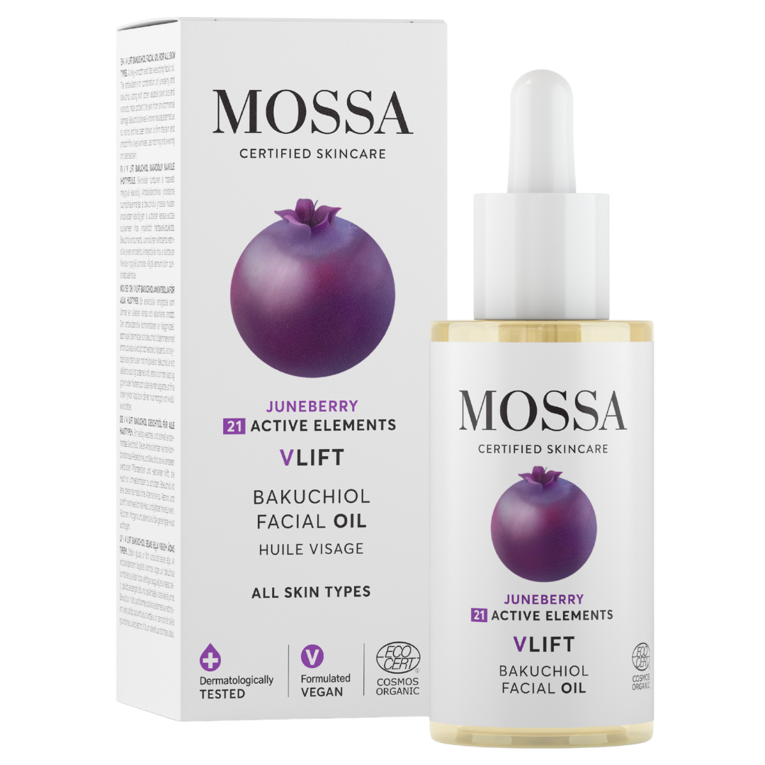 Mossa V Lift Bakuchiol Facial Oil - Kasvoöljy 30 ml - Sinunapteekki.fi