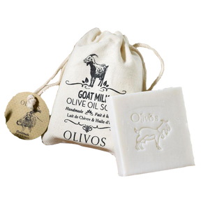 Olivos Goat Milk Olive Oil Soap - Vuohenmaito Oliiviöljysaippua 150 g - Sinunapteekki.fi