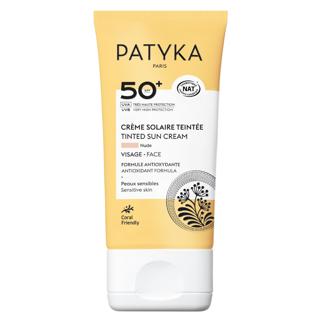 Patyka Tinted Sun Cream Face - Sävyttävä Aurinkovoide Kasvoille SPF50 40 ml - Sinunapteekki.fi