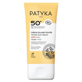 Patyka Tinted Sun Cream SPF50+ - Sävyttävä Aurinkovoide Kasvoille Medium 40 ml