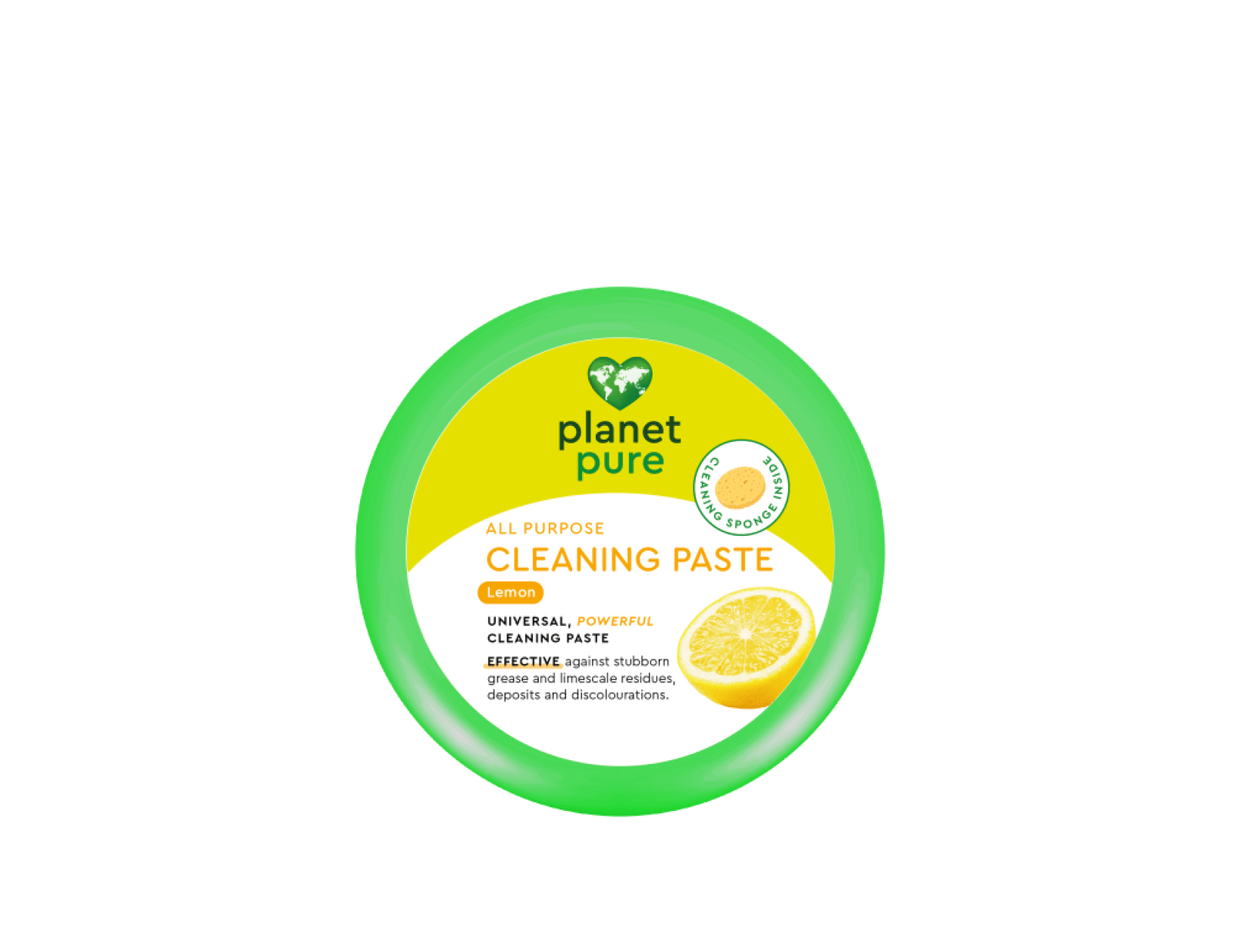 Planet Pure Cleaning Paste Lemon - Yleispuhdistustahna Sitruuna 300 g