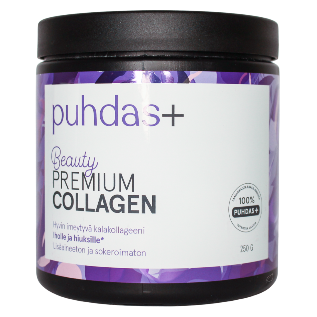 Puhdas+ Beauty Premium Collagen - Kalakollageeni 250 g - Sinunapteekki.fi