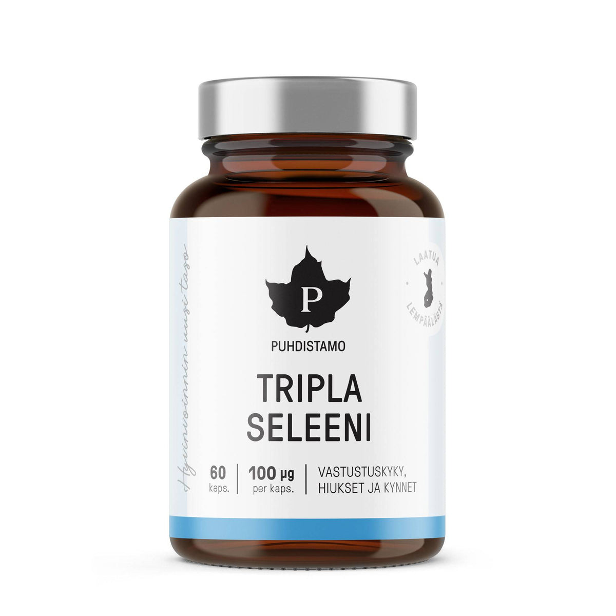 Puhdistamo Tripla Seleeni 100 µg 60 kaps. - Sinunapteekki.fi