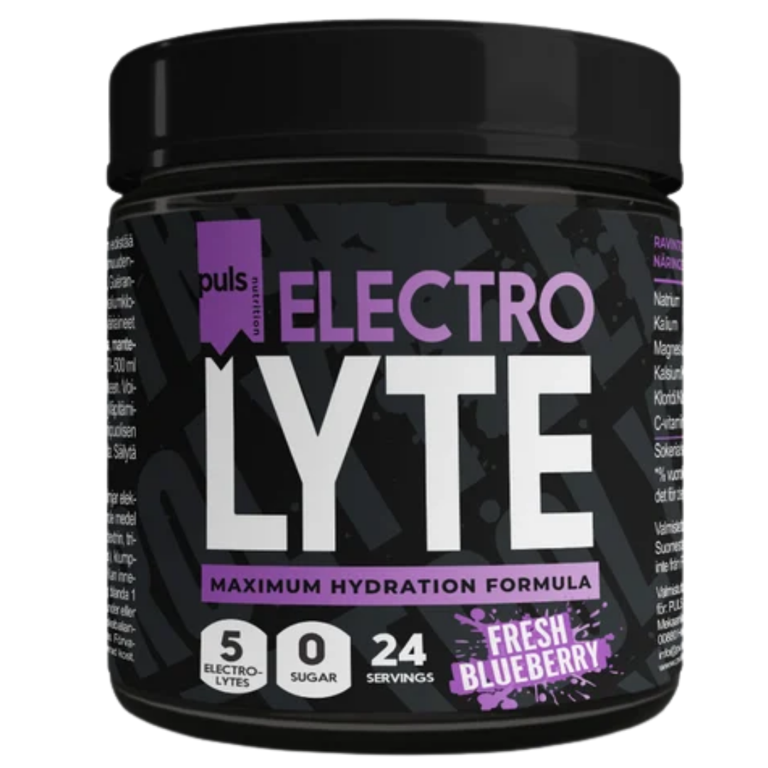 Puls Nutrition Elektrolyyttijauhe Mustikka 120 g