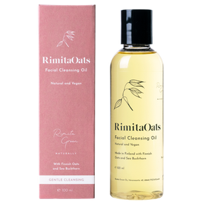 RimitaOats Facial Cleansing Oil - Kasvojen puhdistusöljy 100 ml - Sinunapteekki.fi