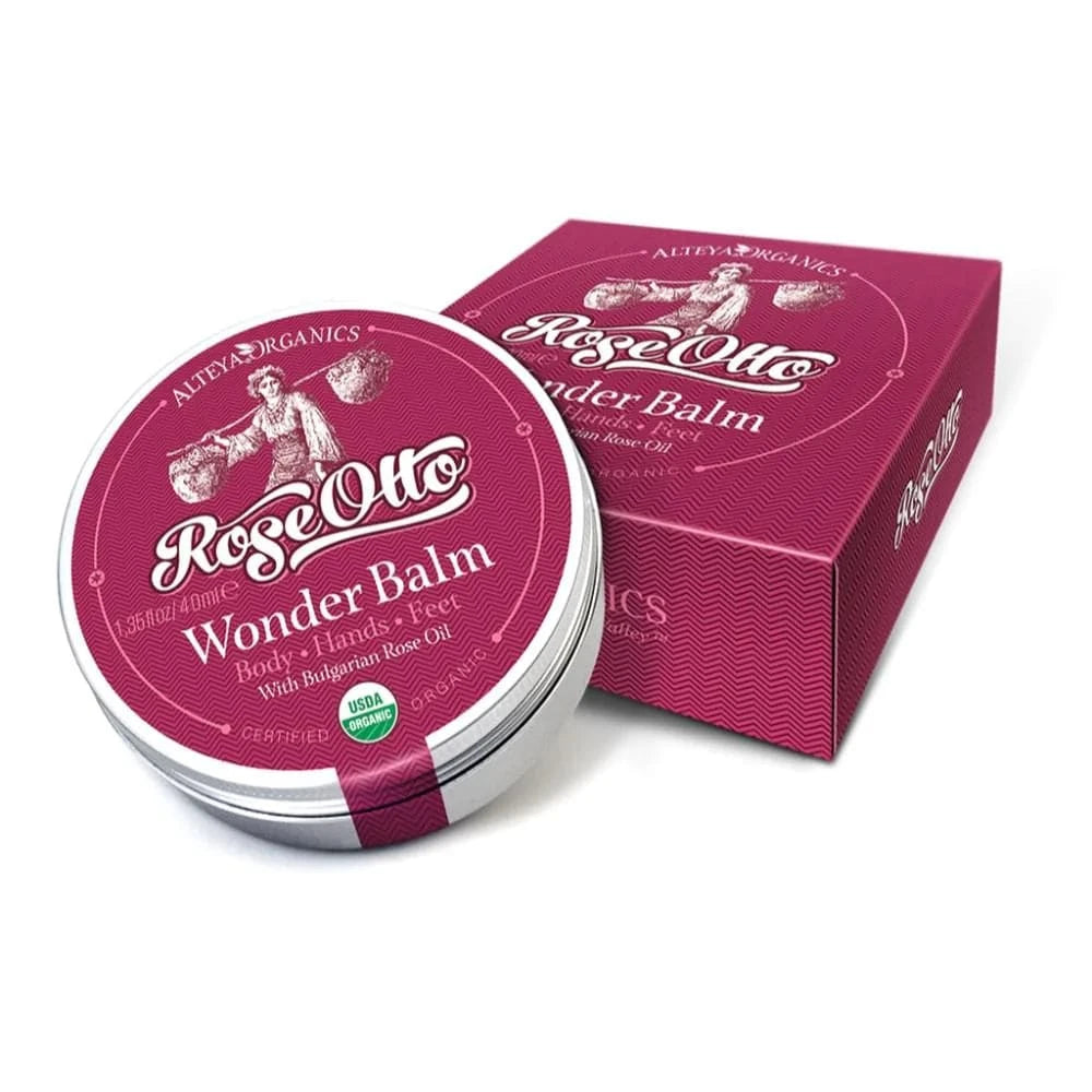 Alteya Organics Rose Otto Wonder Balm - Monitoimivoide Ruusuöljy 30 g