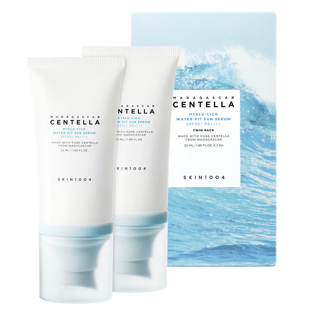 SKIN1004 Centella Hyalu-Cica Water-Fit Sun Serum SPF50+ PA++++ - Aurinkovoide 2 x 50 ml