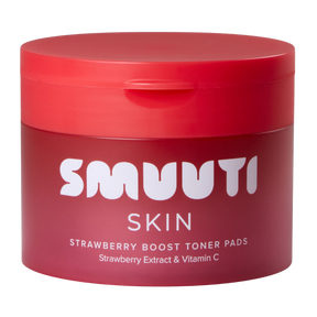 Smuuti Skin Strawberry Boost Toner Pads - Kasvovesilaput 60 kpl - Sinunapteekki.fi