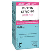 Biotin Strong Hair & Nail 60+30 tabl. - Sinunapteekki.fi