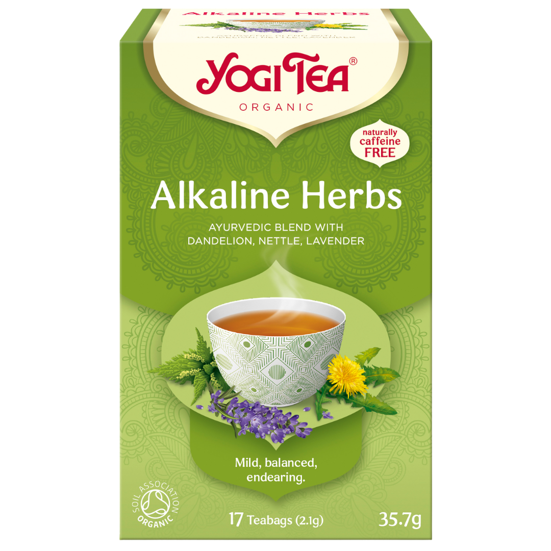 Yogi Tea Alkaline Herbs Yrtti- ja maustetee 17 teepussia - Sinunapteekki.fi
