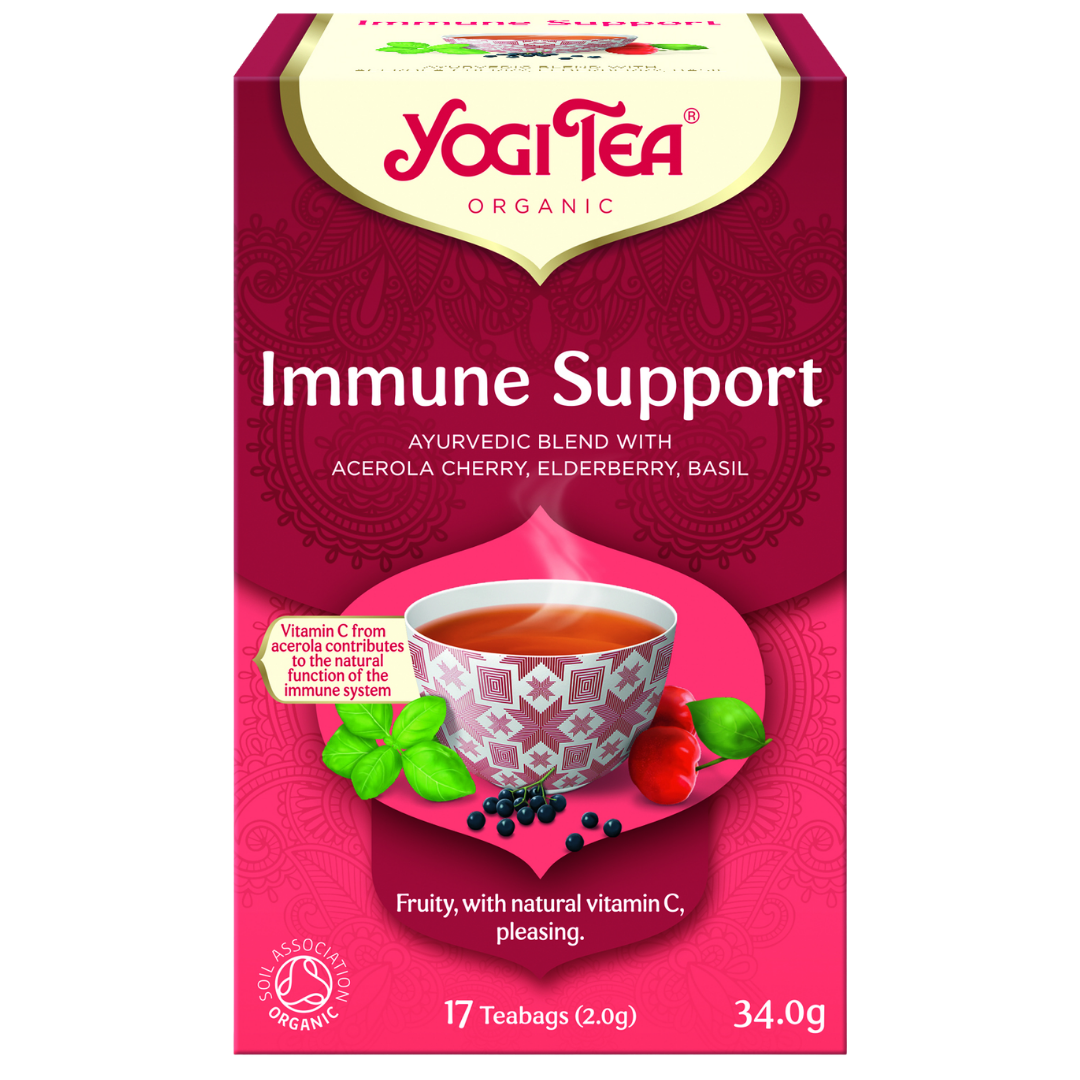 Yogi Tea Immune Support - Maustetee 17 teepussia - Sinunapteekki.fi