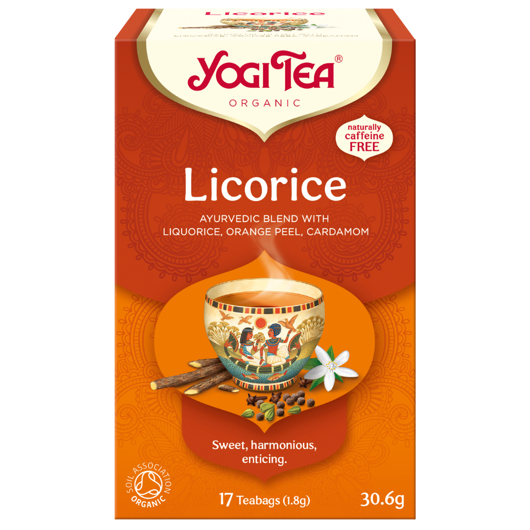 Yogi Tea Luomu Lakritsitee 17 Teepussia - Sinunapteekki.fi