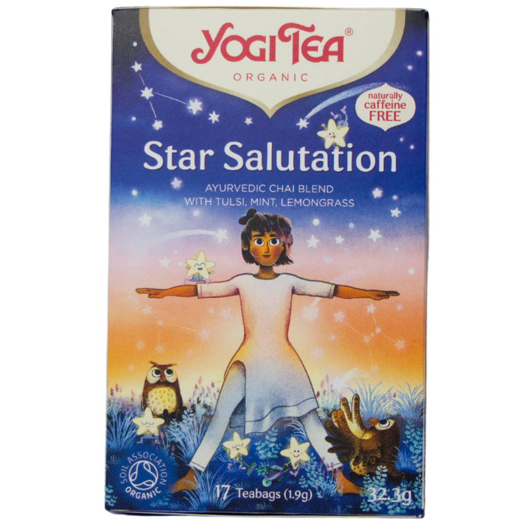 Yogi Tea Star Salutation - Ayurvedinen Yrtti-ja Maustetee 17 teepussia - Sinunapteekki.fi
