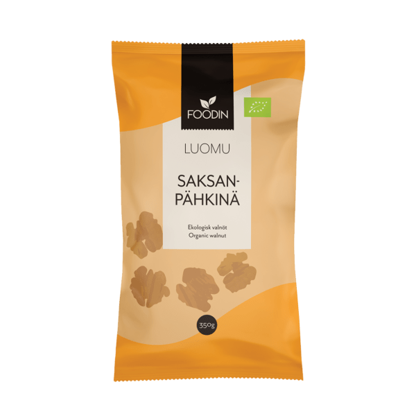 Foodin Saksanpähkinä Luomu 350 g - Sinunapteekki.fi